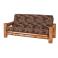 Queen Futon Frame in Honey Finish