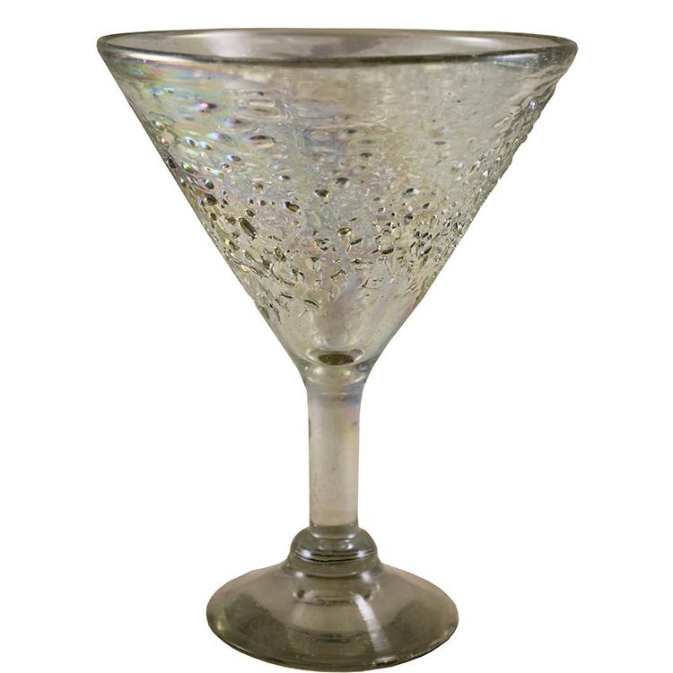 Martini Glass - Rolled Frit