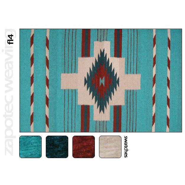 Zapotec Weavings Collection - Wool Zapotec WeavingDesign FL4 - FL4