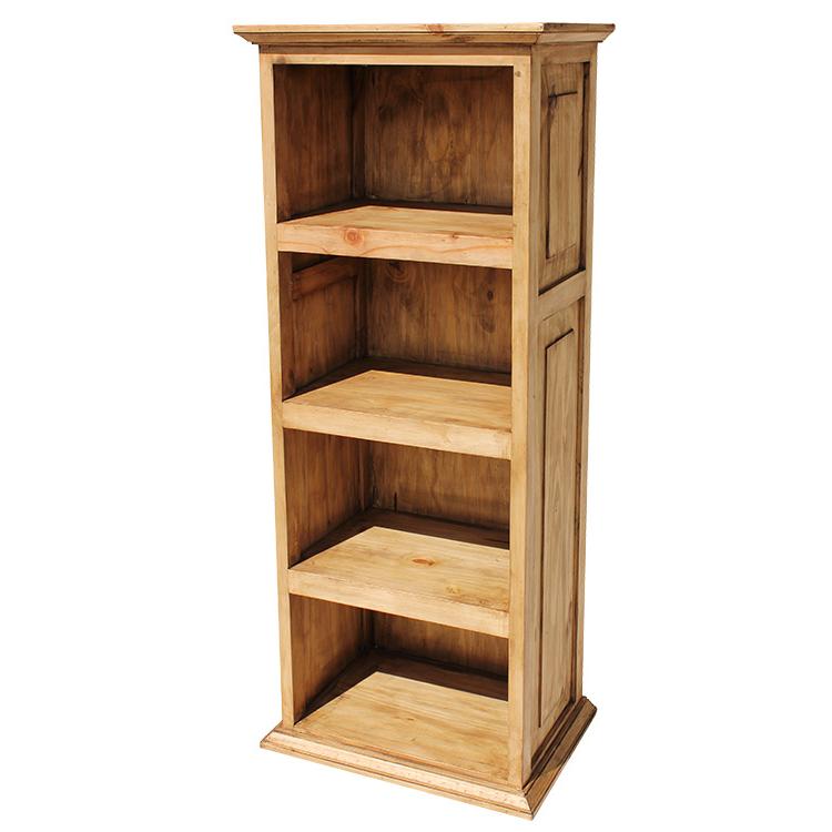 Details about   3 Shelf Bookcase Rustic Oak Small Bookshelf Short Wooden Compact Open Standard 