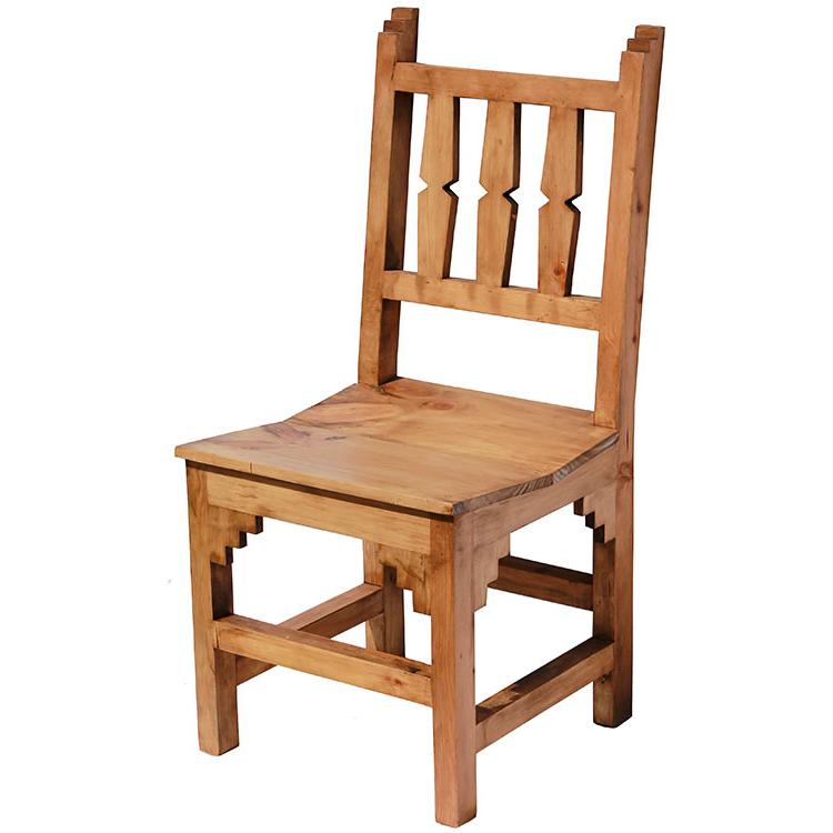 Mexican Rustic Pine New Mexico Chair - Commercial Grade