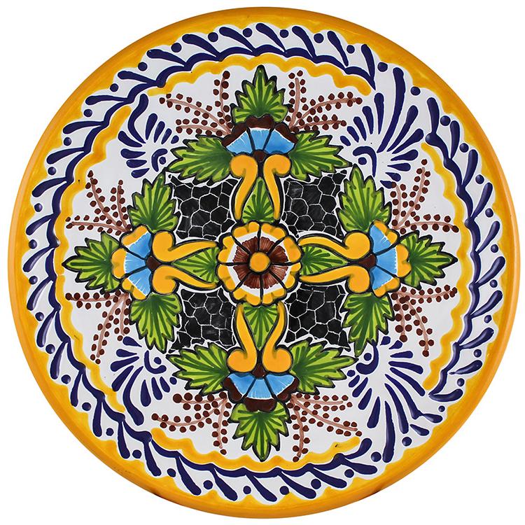 Talavera Entree Plate - Pattern 37