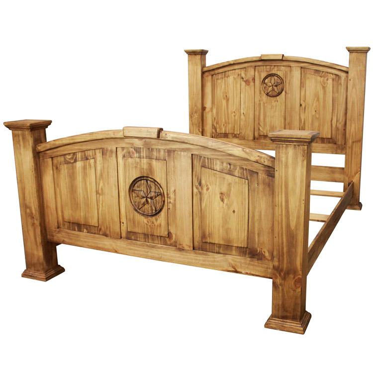 Rustic Pine Collection Mansion Star Bed Cam505