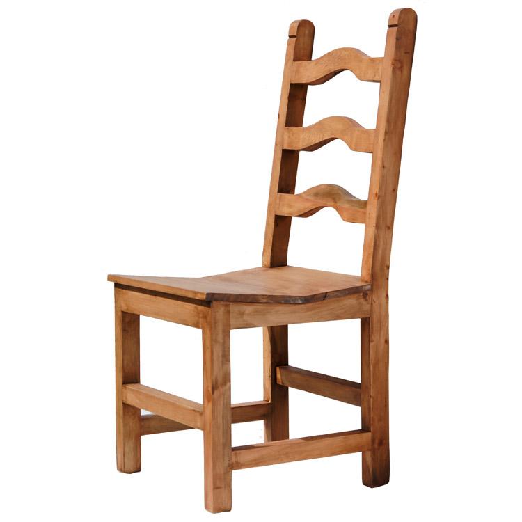 Mexican Rustic Pine Colonial Chair