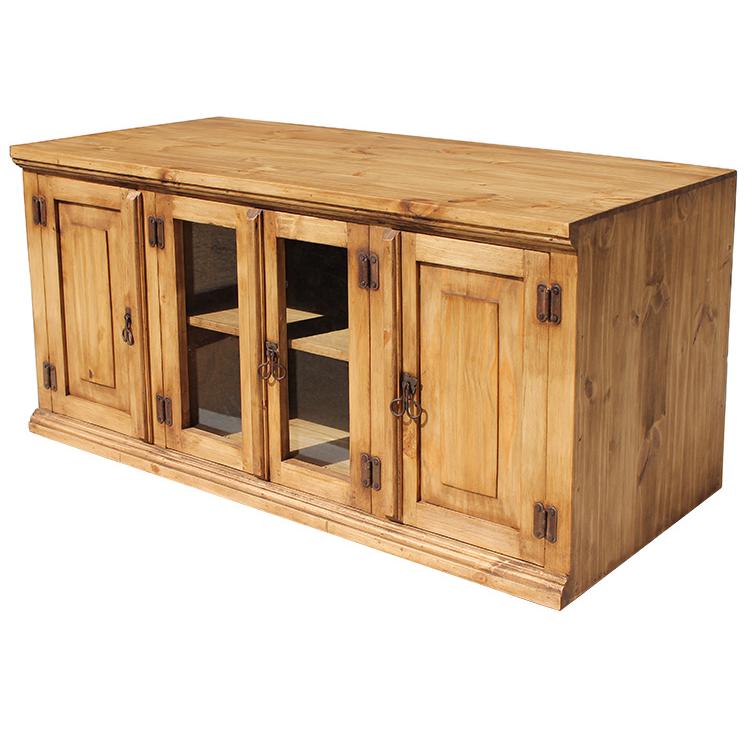 245 Mexican Rustic Pine Maria 48 TV Stand sku 245