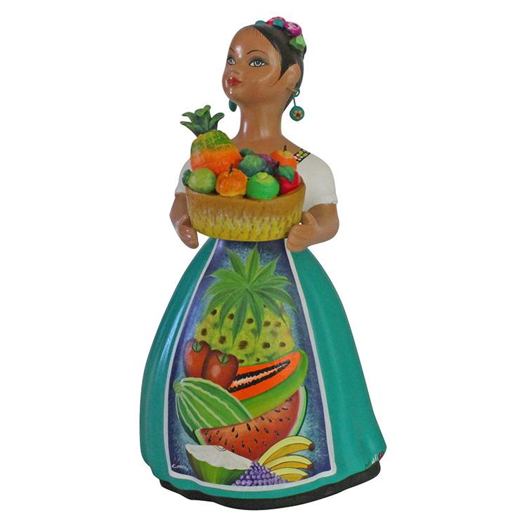 Lupita with Fruit Basket