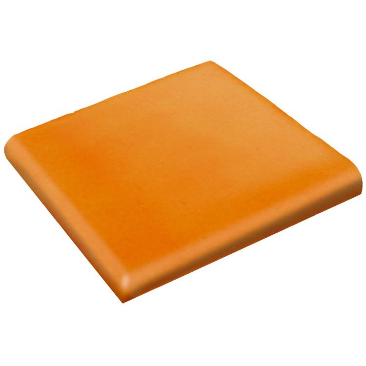 Washed Yellow Hand-Painted Double Bullnose Talavera Tile