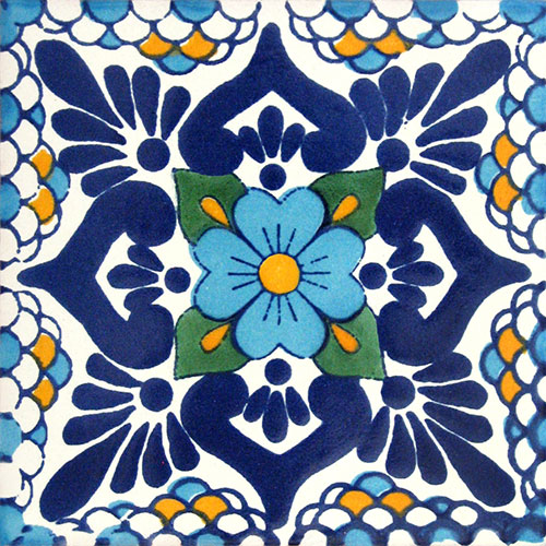 you select the size Mexican Talavera Ceramic Tiles Talavera Handcrafted Dove2