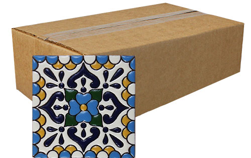 810 Relief Finish Talavera Tile - Pack of 45 sku 810