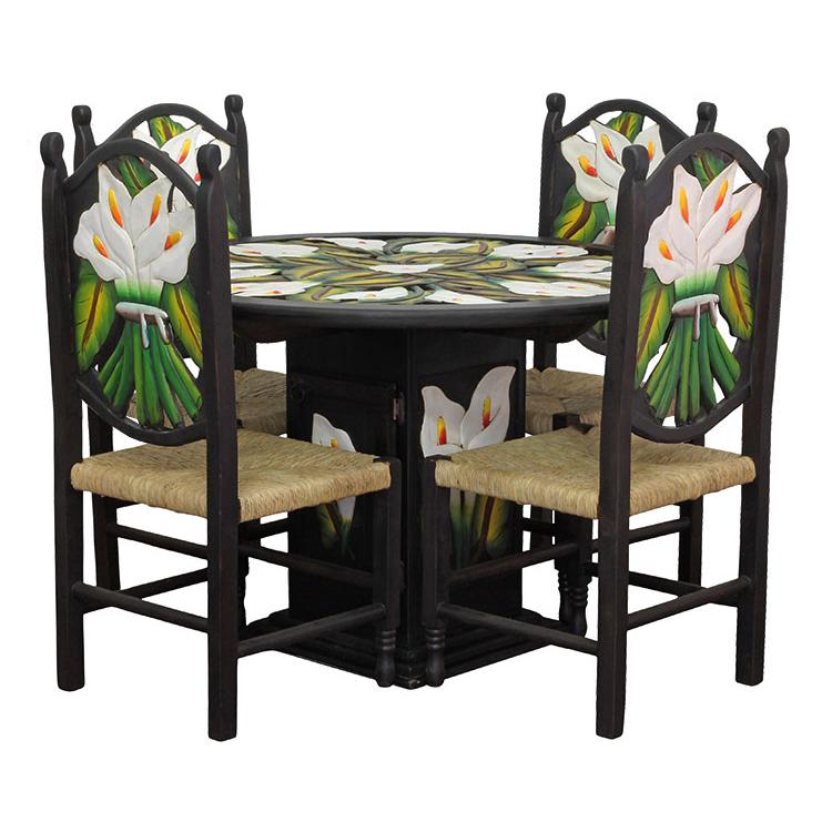 Calla Lily Dining Set, What Are Small Kitchen Tables Called