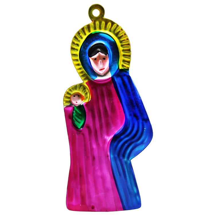 Virgin Mary Ornament - Pack of 3