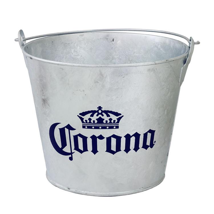 Corona Metal Beer Bucket - Pack of 10