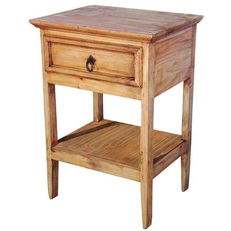 Mexican Rustic Pine Yonny Nightstand