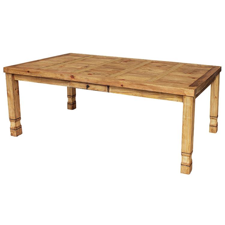 Mexican Rustic Pine Large Julio Dining Table