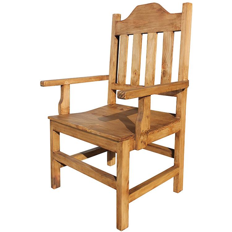 Santana Chair - Solid Pine Dining Chair - La Fuente Imports