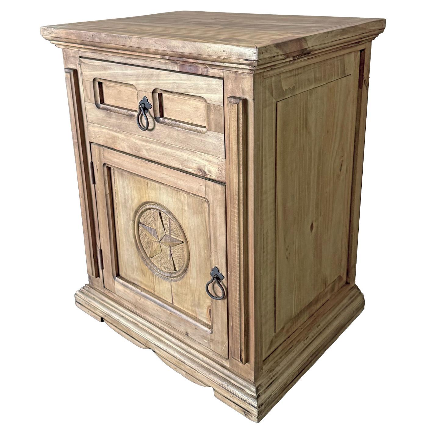 Mansion Star Nightstand (Door opens Left)