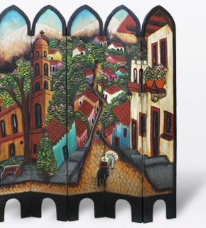 Carved Room Dividers