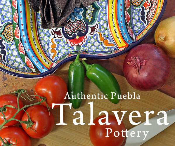 Authentic Puebla Talavera Pottery