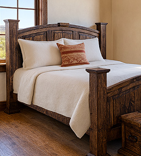 Rustic Ranch Beds & Nightstands