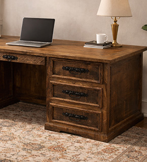 Rustic Ranch Bookcases & Desks