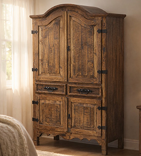 Rustic Ranch Dressers & Armoires