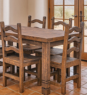Rustic Ranch Tables & Seating