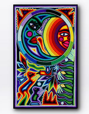 Huichol Yarn Paintings