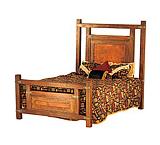 Wyoming Bed w/Copper Panels