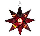 Red Glass Star
