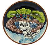 Medium Day of the Dead Plate