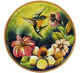 Small Hummingbird Plate