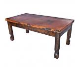 Isidro Coffee Table w/ Copper Top