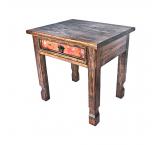 Isidro End Table w/ Copper Drawer