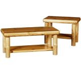 Northwoods Occasional Tables w/ Shelves