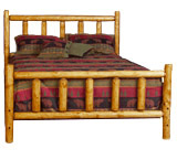 Northwoods Log Bed