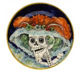 Large Day of the Dead Plate