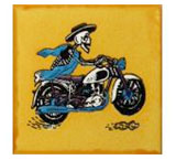 Motorcycle Mustard