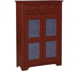 Large Colonial Cabinet w/ Tin Panels