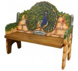 Peacock Bench