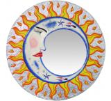 Painted Eclipse Mirror