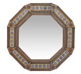 Octagonal Tile Mirror 