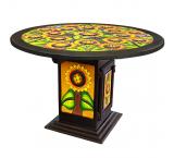Round Sunflower Dining Table #1