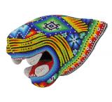 Huichol Jaguar Head