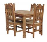 Square Julio Dining Setw/ Santana Chairs