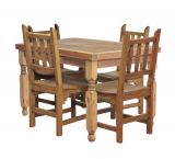 Square Lyon Dining Setw/ New Mexico Chairs
