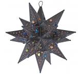 Petalos Star w/Marbles:Oxidized Finish