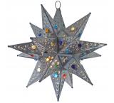 Petalos Star w/Marbles:Natural Finish