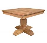 Square Pedestal Dining Table