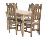Square Lyon Dining Setw/ Santana Chairs