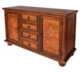 Two Door Sideboard w/ Copper Doors & Drawers